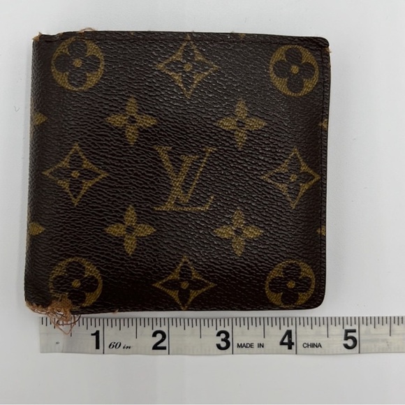 LOUIS VUITTON MONOGRAM PORTOFEUIL MARCO BI FOLD WALLET - Picture 11 of 12